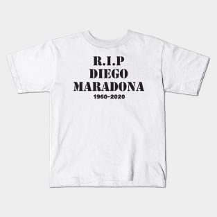 rip diego maradona Kids T-Shirt